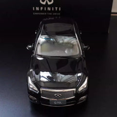 [OEM] 1:18 Infiniti 2017 Q70L Black Model Car Die-Cast