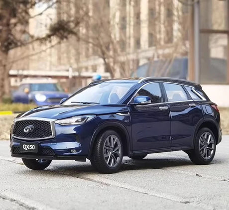 [OEM] 1:18 Infiniti 2019 QX50 Blue Model Car Die-Cast