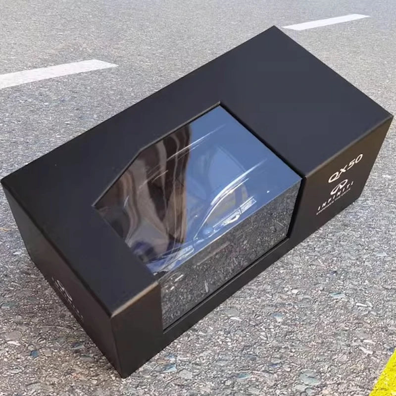 [OEM] 1:18 Infiniti 2019 QX50 bleu voiture miniature Die-Cast
