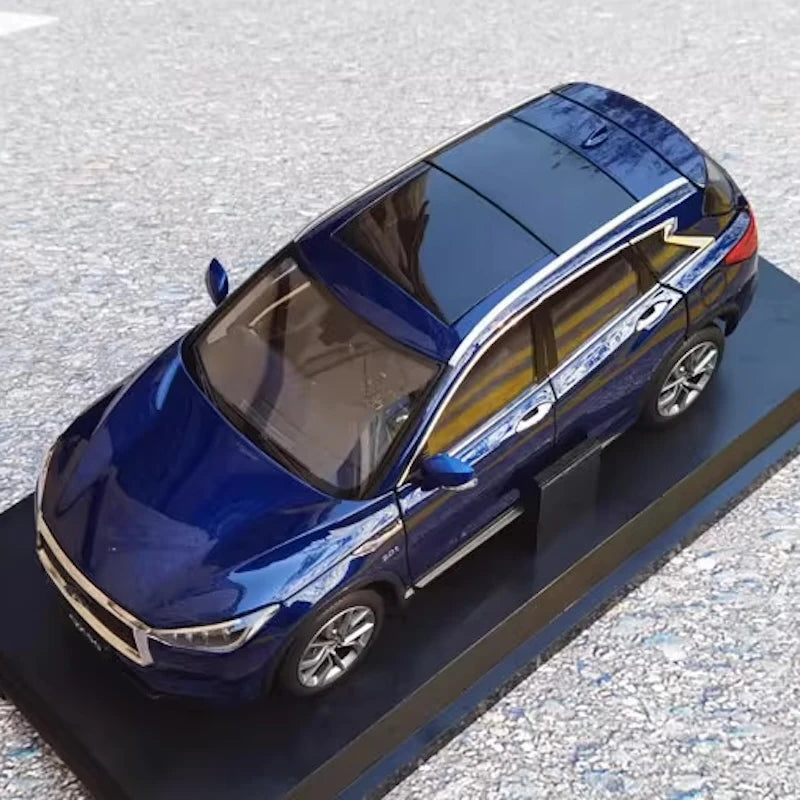 [OEM] 1:18 Infiniti 2019 QX50 Blue Model Car Die-Cast