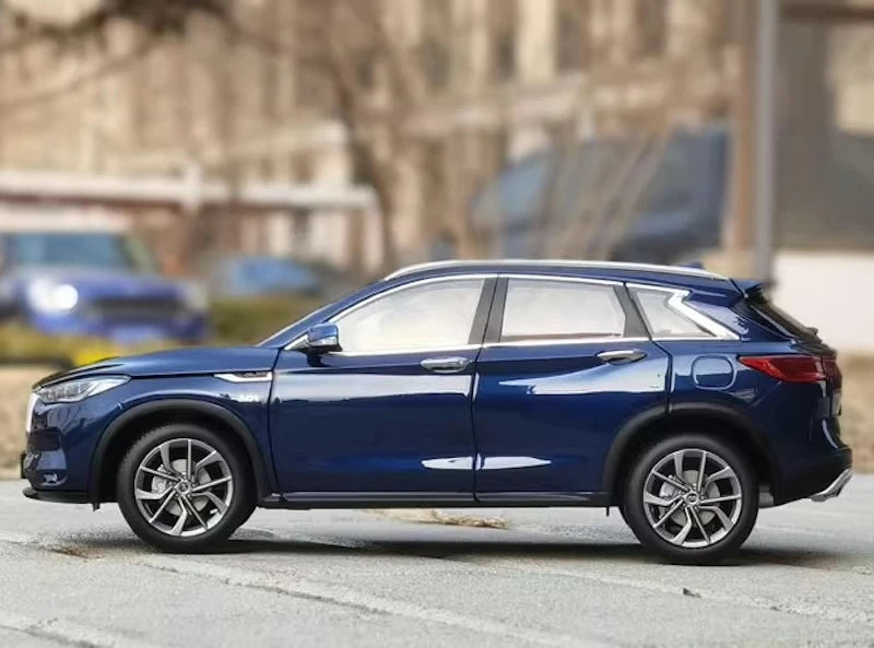 [OEM] 1:18 Infiniti 2019 QX50 bleu voiture miniature Die-Cast