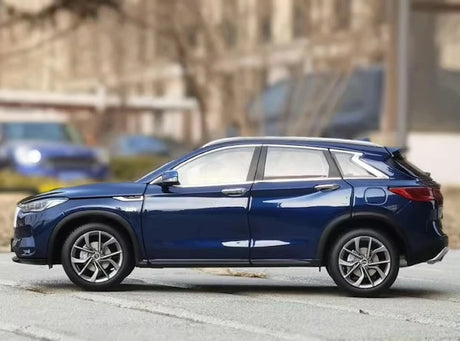 [OEM] 1:18 Infiniti 2019 QX50 Blue Model Car Die-Cast