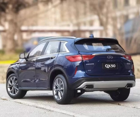 [OEM] 1:18 Infiniti 2019 QX50 Blue Model Car Die-Cast