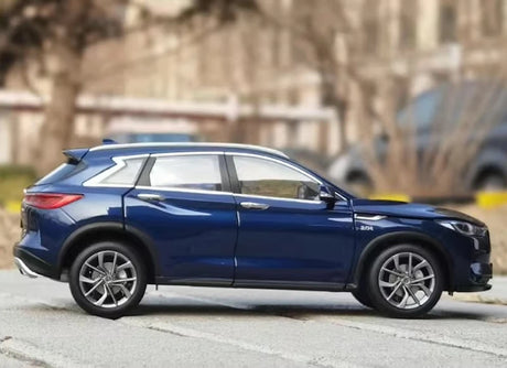 [OEM] 1:18 Infiniti 2019 QX50 Blue Model Car Die-Cast