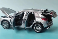 [OEM] 1:18 Infiniti 2019 QX50 Gray Model Car Die-Cast