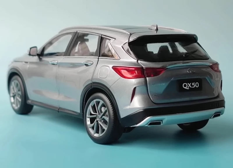 [OEM] 1:18 Infiniti 2019 QX50 Gray Model Car Die-Cast