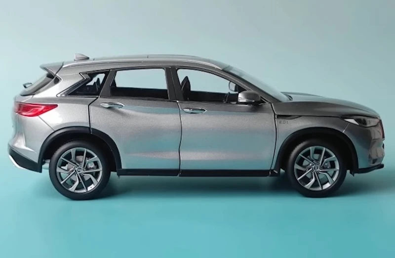 [OEM] 1:18 Infiniti 2019 QX50 Gray Model Car Die-Cast