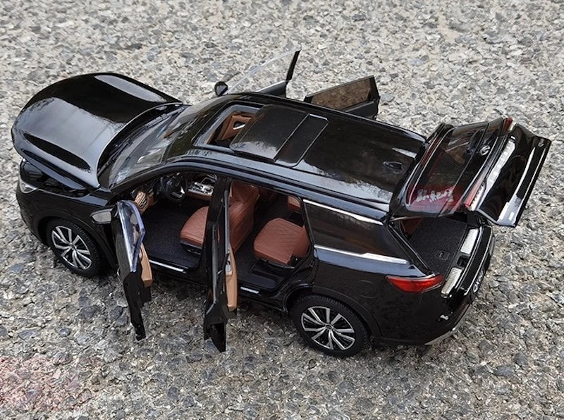 [OEM] 1:18 Infiniti 2022 QX60 Black Model Car Die-Cast
