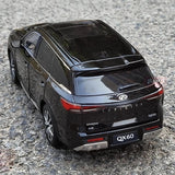 [OEM] 1:18 Infiniti 2022 QX60 Black Model Car Die-Cast