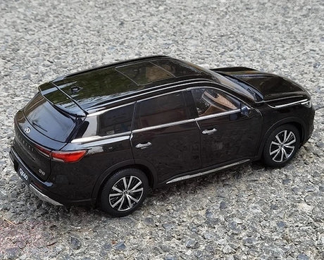 [OEM] 1:18 Infiniti 2022 QX60 Black Model Car Die-Cast