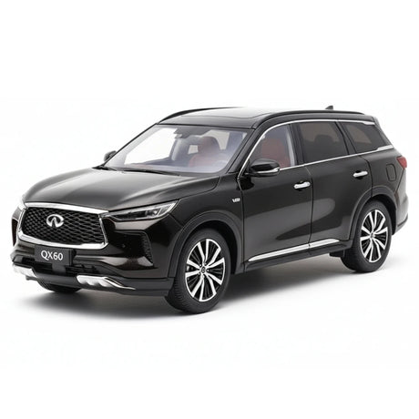 [OEM] 1:18 Infiniti 2022 QX60 Black Model Car Die-Cast