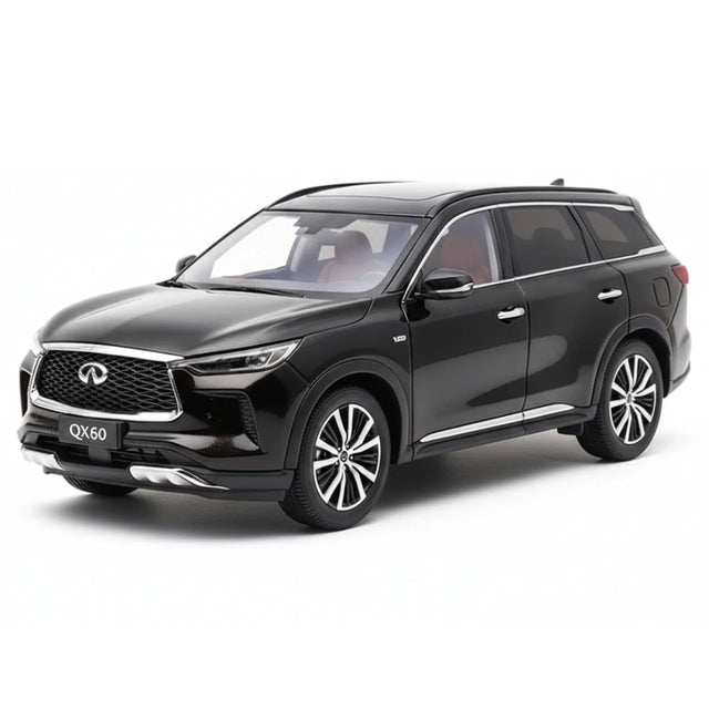 [OEM] 1:18 Infiniti 2022 QX60 Black Model Car Die-Cast