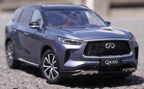 [OEM] 1:18 Infiniti 2022 QX60 Blue Model Car Die-Cast