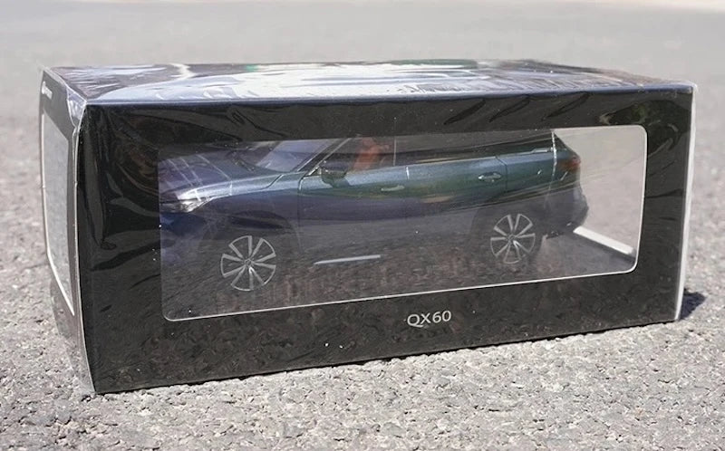 [OEM] 1:18 Infiniti 2022 QX60 Blue Model Car Die-Cast