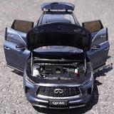 [OEM] 1:18 Infiniti 2022 QX60 Blue Model Car Die-Cast