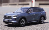 [OEM] 1:18 Infiniti 2022 QX60 Blue Model Car Die-Cast
