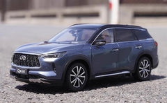 [OEM] 1:18 Infiniti 2022 QX60 Blue Model Car Die-Cast