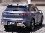 [OEM] 1:18 Infiniti 2022 QX60 Blue Model Car Die-Cast