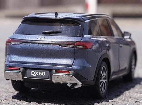 [OEM] 1:18 Infiniti 2022 QX60 Blue Model Car Die-Cast