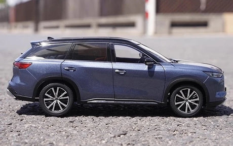 [OEM] 1:18 Infiniti 2022 QX60 Blue Model Car Die-Cast