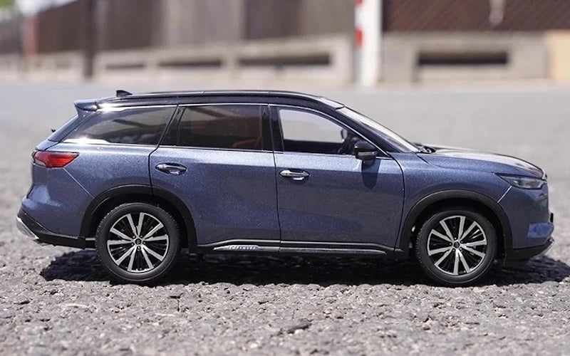 [OEM] 1:18 Infiniti 2022 QX60 Blue Model Car Die-Cast