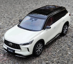 [OEM] 1:18 Infiniti 2022 QX60 White Model Car Die-Cast