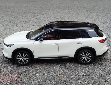 [OEM] 1:18 Infiniti 2022 QX60 White Model Car Die-Cast
