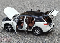 [OEM] 1:18 Infiniti 2022 QX60 White Model Car Die-Cast