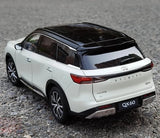 [OEM] 1:18 Infiniti 2022 QX60 White Model Car Die-Cast