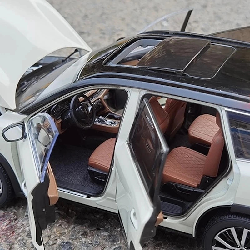 [OEM] 1:18 Infiniti 2022 QX60 White Model Car Die-Cast