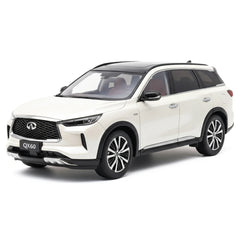 [OEM] 1:18 Infiniti 2022 QX60 White Model Car Die-Cast