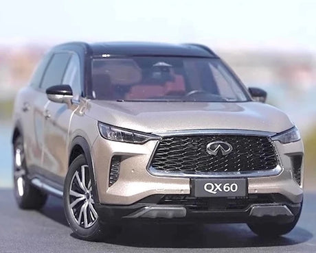 [OEM] 1:18 Infiniti 2022 QX60 Gold Model Car Die-Cast