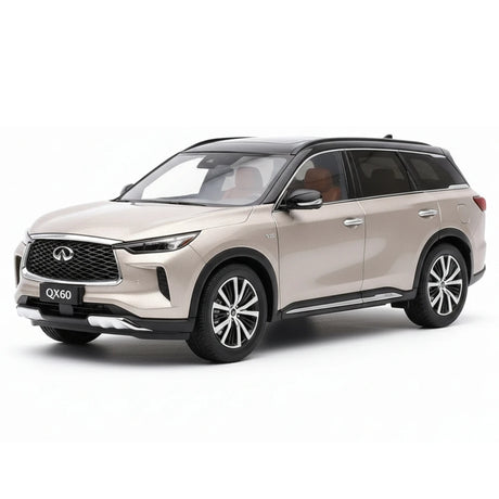 [OEM] 1:18 Infiniti 2022 QX60 Gold Model Car Die-Cast