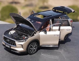 [OEM] 1:18 Infiniti 2022 QX60 ゴールド モデルカー Die-Cast