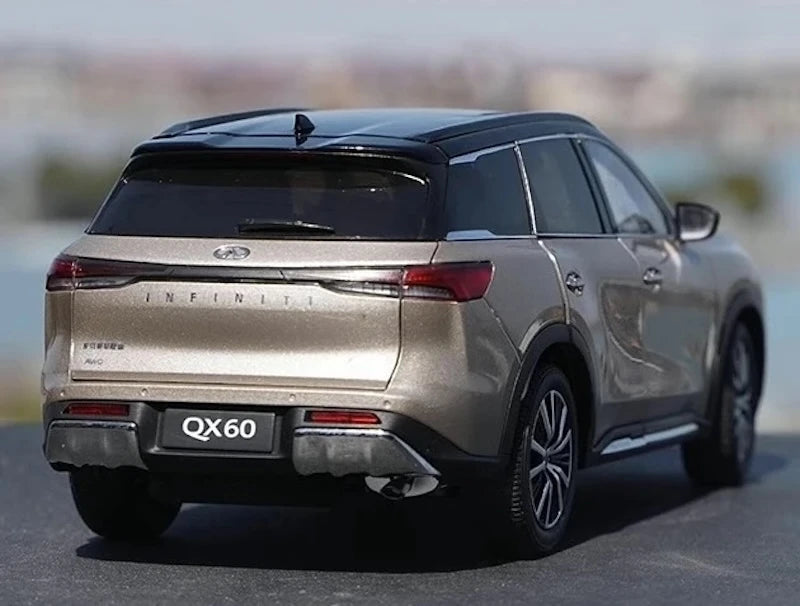 [OEM] 1:18 Infiniti 2022 QX60 Gold Model Car Die-Cast