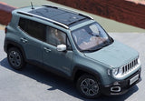 [OEM] 1:18 Jeep 2014 Renegade Gray Model Car Die-Cast