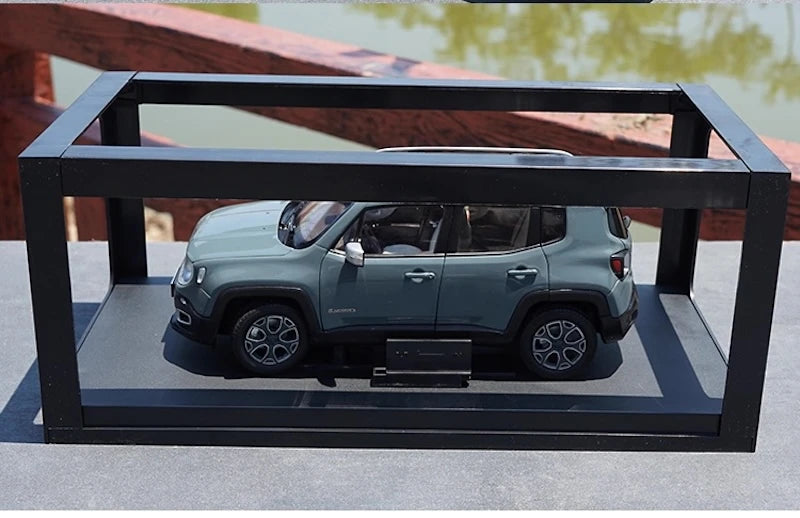[OEM] 1:18 Jeep 2014 Renegade Gray Model Car Die-Cast