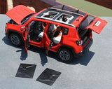 [OEM] 1:18 Jeep 2014 Renegade rouge voiture miniature Die-Cast