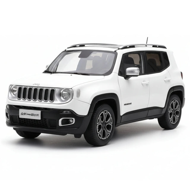 [OEM] 1:18 Jeep 2014 Renegade wit modelauto Die-Cast