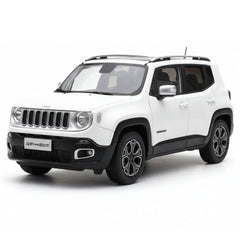 [OEM] 1:18 Jeep 2014 Renegade White Model Car Die-Cast