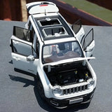 [OEM] 1:18 Jeep 2014 Renegade wit modelauto Die-Cast