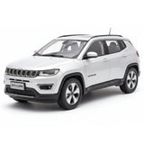 [OEM] 1:18 Jeep 2017 Compass Silver Model Car Die-Cast