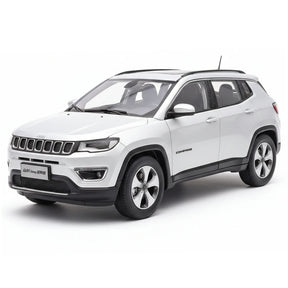 [OEM] 1:18 Jeep 2017 Compass Silver Model Car Die-Cast