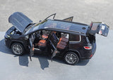 [OEM] 1:18 Jeep 2018 Grand Commander Black Model Car Die-Cast