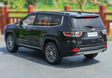 [OEM] 1:18 Jeep 2018 Grand Commander Black Model Car Die-Cast