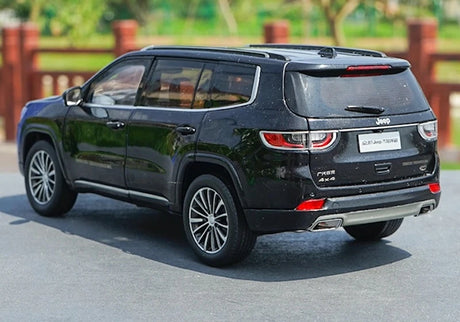 [OEM] 1:18 Jeep 2018 Grand Commander Black Model Car Die-Cast