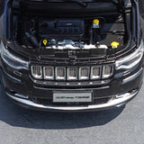 [OEM] 1:18 Jeep 2018 Grand Commander Black Model Car Die-Cast