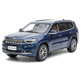 [OEM] 1:18 Jeep 2018 Grand Commander Blue Model Car Die-Cast