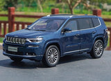 [OEM] 1:18 Jeep 2018 Grand Commander Blue Model Car Die-Cast