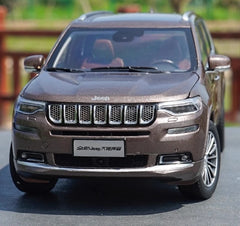 [OEM] 1:18 Jeep 2018 Grand Commander ブラウン モデルカー Die-Cast